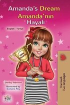 English Turkish Bilingual Collection- Amanda's Dream (English Turkish Bilingual Book for Kids)