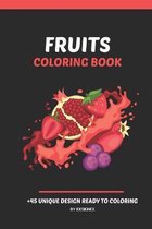 Fruits Coloring Book