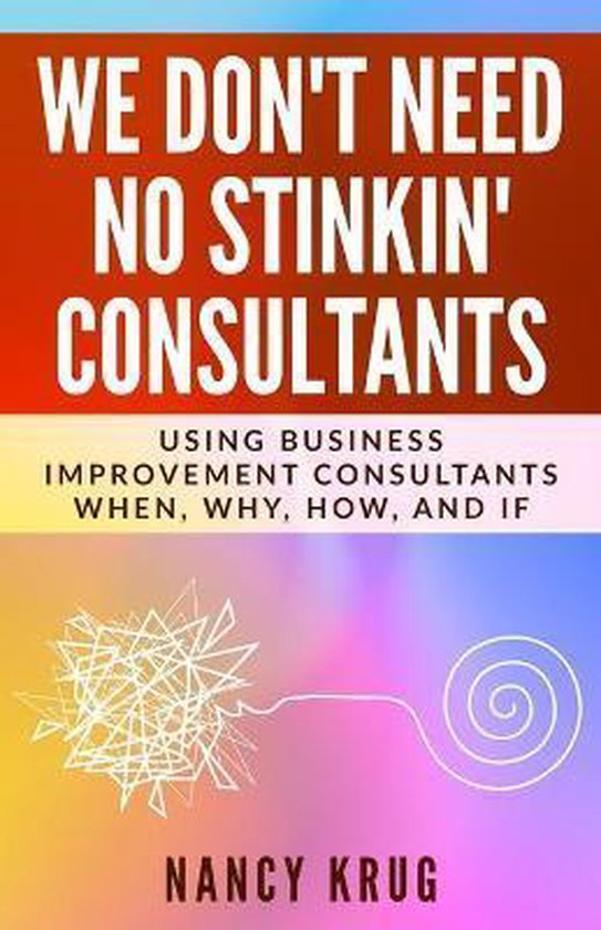 We Don't Need No Stinkin' Consultants - cover