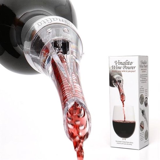 Décanteur aérateur pour bouteille de vin - accessoire du vin