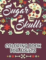 Sugar Skulls Coloring Book For Adults