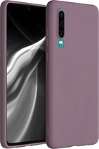 kwmobile telefoonhoesje voor Huawei P30 - Hoesje voor smartphone - Back cover in druivenblauw