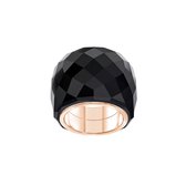 Swarovski Nirvana Dames Ring Staal - Roségoudkleurig - 18.50 mm / maat 58