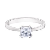 Swarovski Attract Dames Ring Staal - Zilverkleurig - 18.00 mm / maat 57