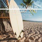 Surfboards Calendar 2021