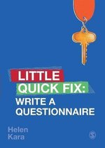 Write a Questionnaire Little Quick Fix