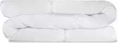 Zwoong Dekbed 4 Seizoenen 240x220 - Kwalitatief Donsdeken - 100% Witte Dons en Veertjes - Ademend Dekbed - 100% Katoenen Hoes – 4 seizoenen dekbed uit 2 delen