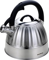 Bol.com Klausberg 7480 fluitketel - 3L - rvs - alle warmtebronnen aanbieding