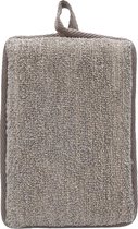 Rectangle Bath Sponge - Taupe