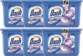 Dash - Allin1 Wasmiddel Pods - Lavendel - 6 x 15 (90) Stuks - Met Lenor Frisheid - Voordeelverpakking - Wascapsules