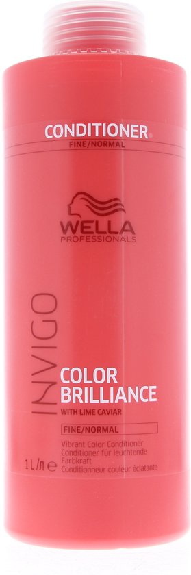 Wella Brilliance Conditioner – Pflegespülung Für Grobes, Coloriertes Haar (1 Liter / 33,8 Unzen)