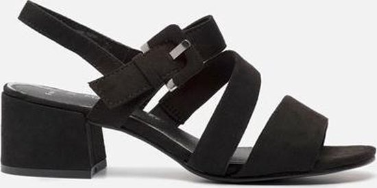 Marco Tozzi Sandalen met hak zwart - Maat 36 | bol.com