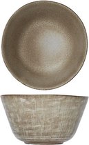 Cosy en Trendy Tattersall - Kommetje - Beige - D15.5xH8cm - Keramiek - (set van 6) en Yourkitchen E-kookboek