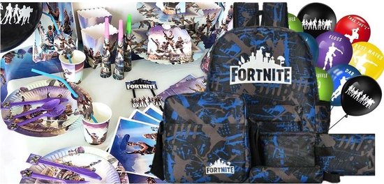 Fortnite XXL feestpakket fortnite rugzak fortnite schooltas fortnite kleding . bol