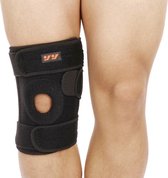 KniebeschermersVolwassenen - Knie brace | Knie ondersteuning | Knee wraps | Kniebrace | knee sleeves | Kniebandage ondersteuning knie | Knie bandage | Knie steun | Kniebandages | Zwart Zwart 