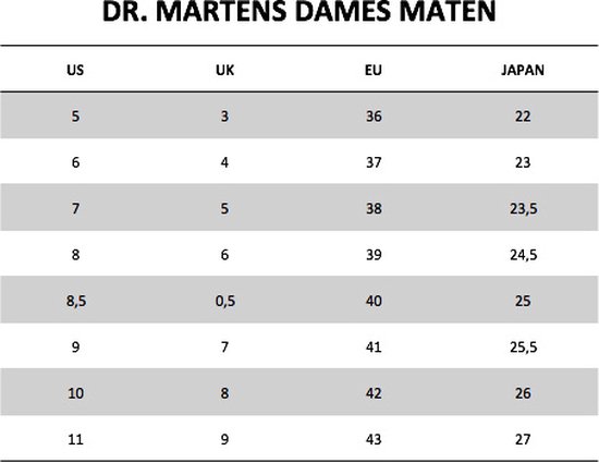 Dr. Martens 1460 Smooth Dames Veterboots - Zwart - Maat 38 - Dr. Martens