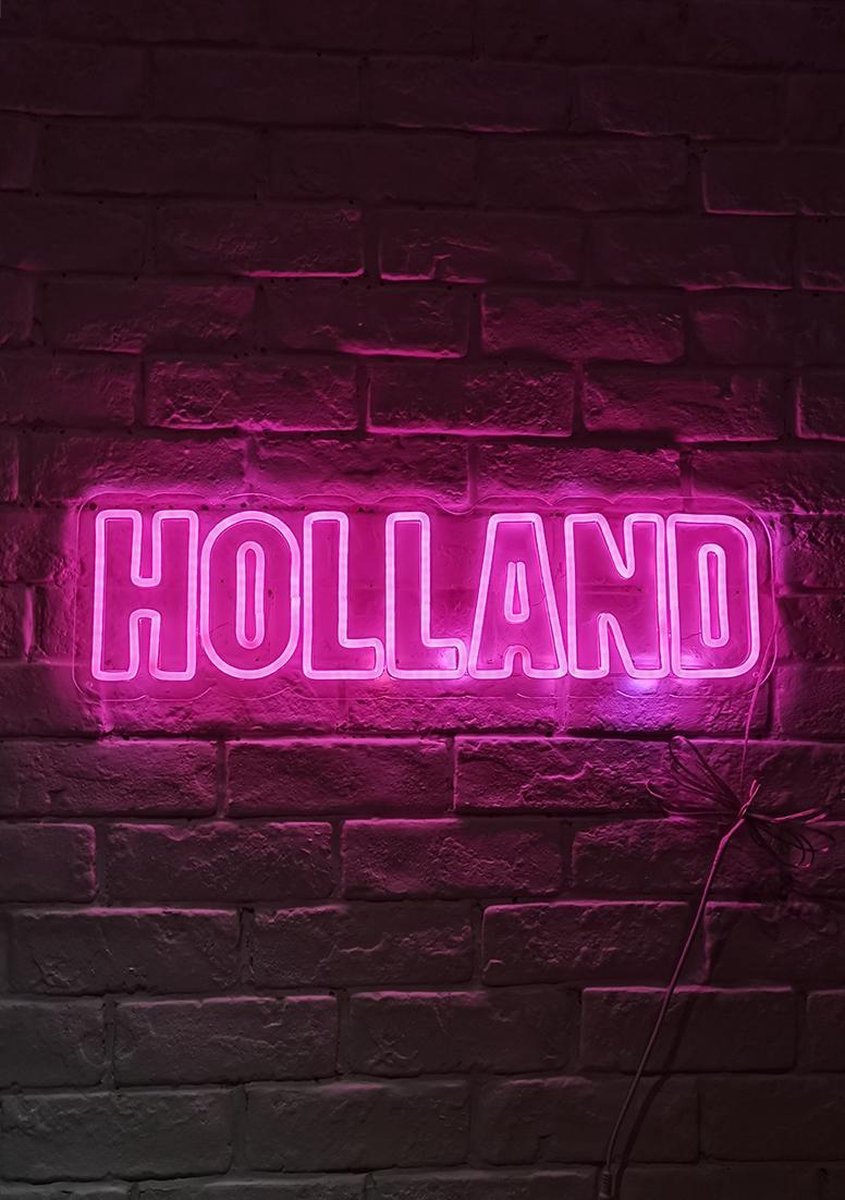OHNO Woonaccessoires Neon Sign - Holland - Neon Verlichting - Land