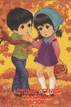 Autumn Scenes Coloring Book