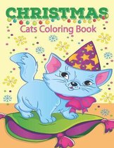 Christmas Cats Coloring Book