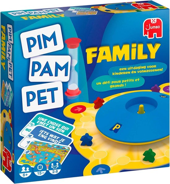 gemakkelijk botsen Rentmeester Jumbo Pim Pam Pet Family - Bordspel | Games | bol.com