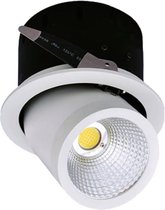 LED inbouwspot 35W COB Verstelbaar Ø150x160 mm - Warm wit licht