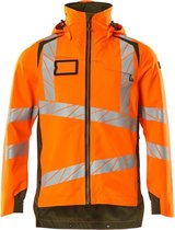 Mascot Accelerate Safe Shell Jas 19001 - Mannen - Oranje/Mosgroen - S