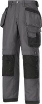 Pantalon de travail Snickers en toile gris / noir taille 54 3214-5804