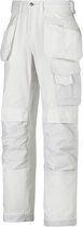 Snickers Canvas+ Werkbroek HP 3214 - Mannen - Wit - 56