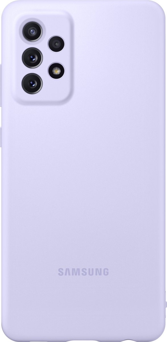 Samsung Silicone Hoesje - Samsung Galaxy A72 - Violet