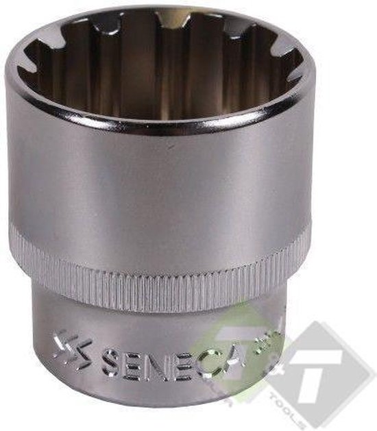 Foto: 18 mm spline dop 1 2 duims aansluiting 12 kant seneca