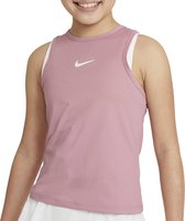 Nike CV7573-698 Sporttop - Maat 140  - Meisjes - Roze/Wit