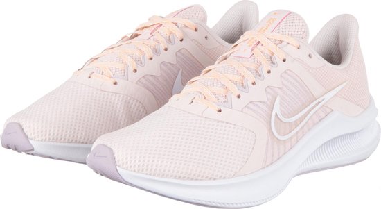 Nike Nike Downshifter 11 Sportschoenen - Maat 40.5 - Vrouwen - lichtroze -  wit - oranje | bol.com