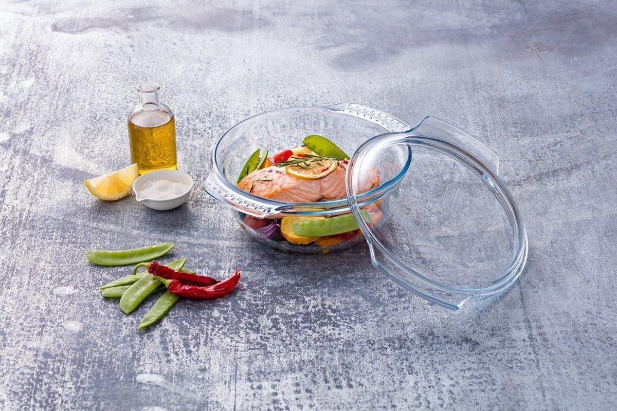 Pyrex Classic Easy Grip Ovenschaal 3,5 l + 1,4 l - 32 x 27 x 14 cm — cadeau in Kookcadeaus - foto 8