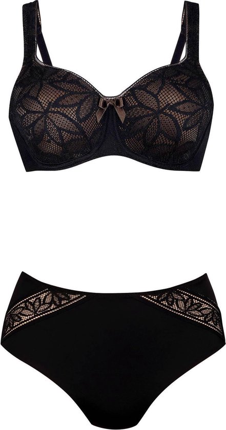 Soutien-gorge à armature RosaFaia Beautyfull Selena 5272 001 Zwart - taille 75B