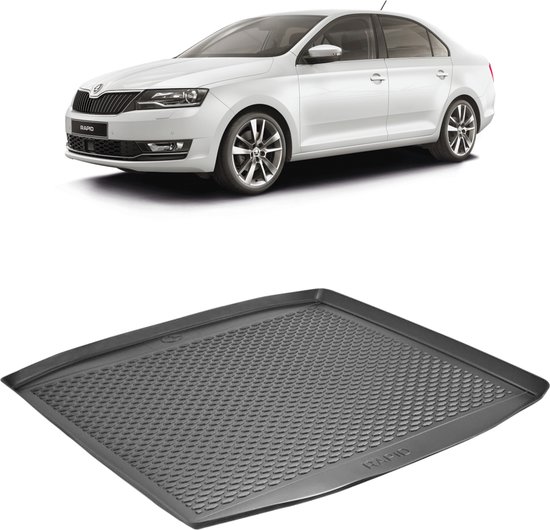 Kofferbakschaal 'Design' passend voor Audi Q3 (F3B) 2019- (Hoge