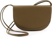 Monk & Anna Soma Half Moon Bag Crossbody Olive