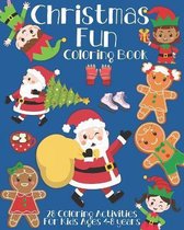 Christmas Fun Coloring Book for Kids