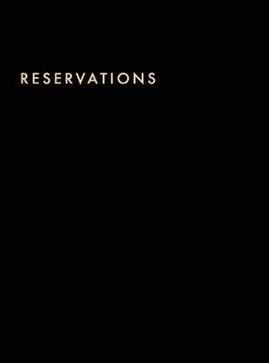 Reservations Book - cover