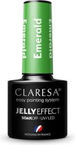 Claresa UV/LED Hybrid Gel Jelly Emerald 5ml.