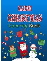 Kaden Christmas Coloring Book