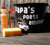Poetsemmer - Vaderdag - Cadeaupakket - Auto shampoo - Velgenreiniger