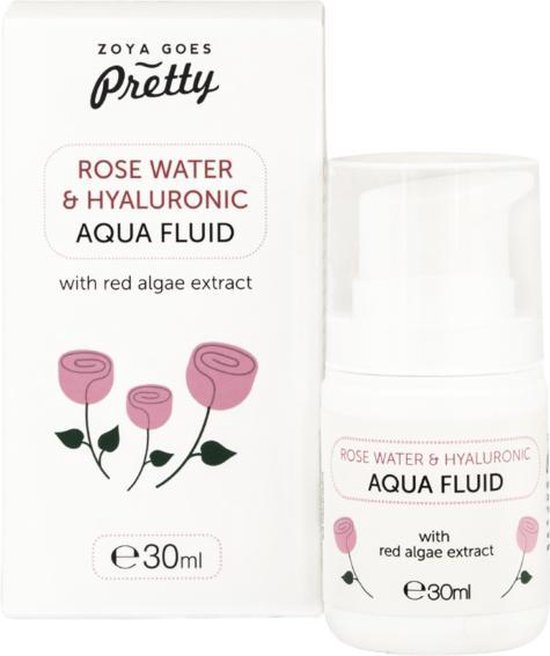 Zoya Goes Pretty - Rose Water & Hyaluronic Aqua Fluid - 30ml