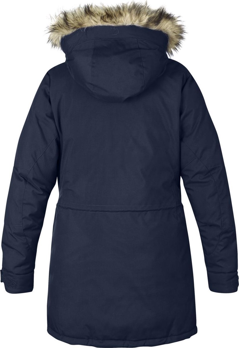 Fjällräven Nuuk Parka Dames dark Blauw