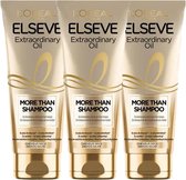 L'Oréal Paris Elseve Extraordinary Oil More Than Shampoo Multi Pack - 3 x 200 ml