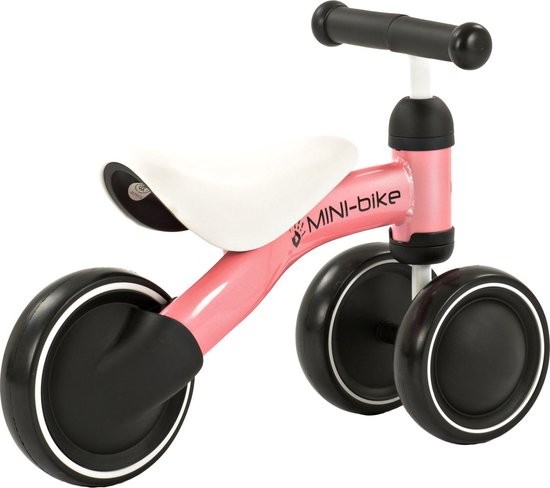 2Cycle Mini-Bike Loopfiets - Jongens en Meisjes - 1 Jaar - Speelgoed - Roze
