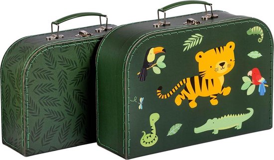 Set de valises : Tigre de la jungle | A Little Lovely Company