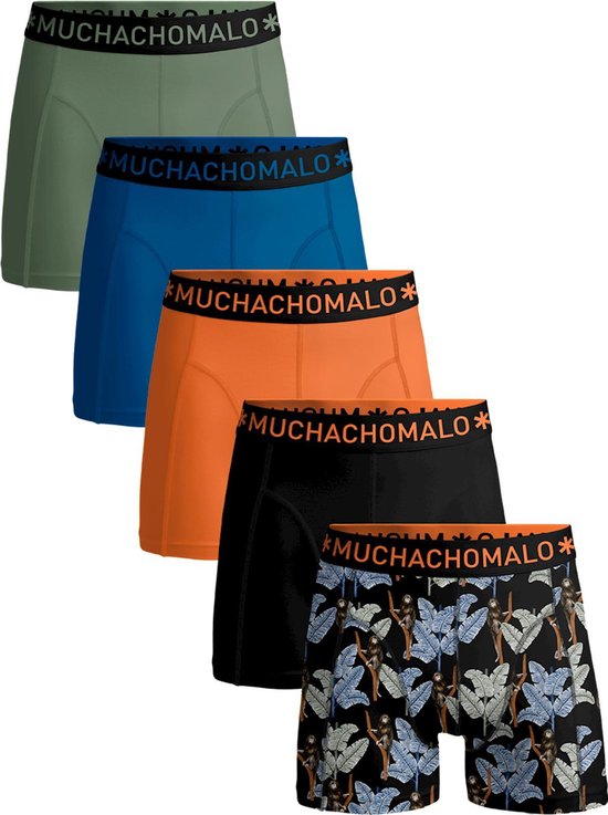 Muchachomalo - 5-pack boxershorts - Men - Banana | bol.com