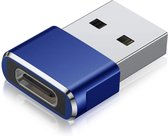 Staza USB C naar USB Adapter Blauw