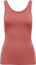 ONLY ONLLIVE LOVE LIFE S/L TANK TOP Dames Top - Maat XS