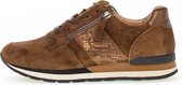 Gabor 76.364.41 Dames Sneakers - Bruin - Maat 36